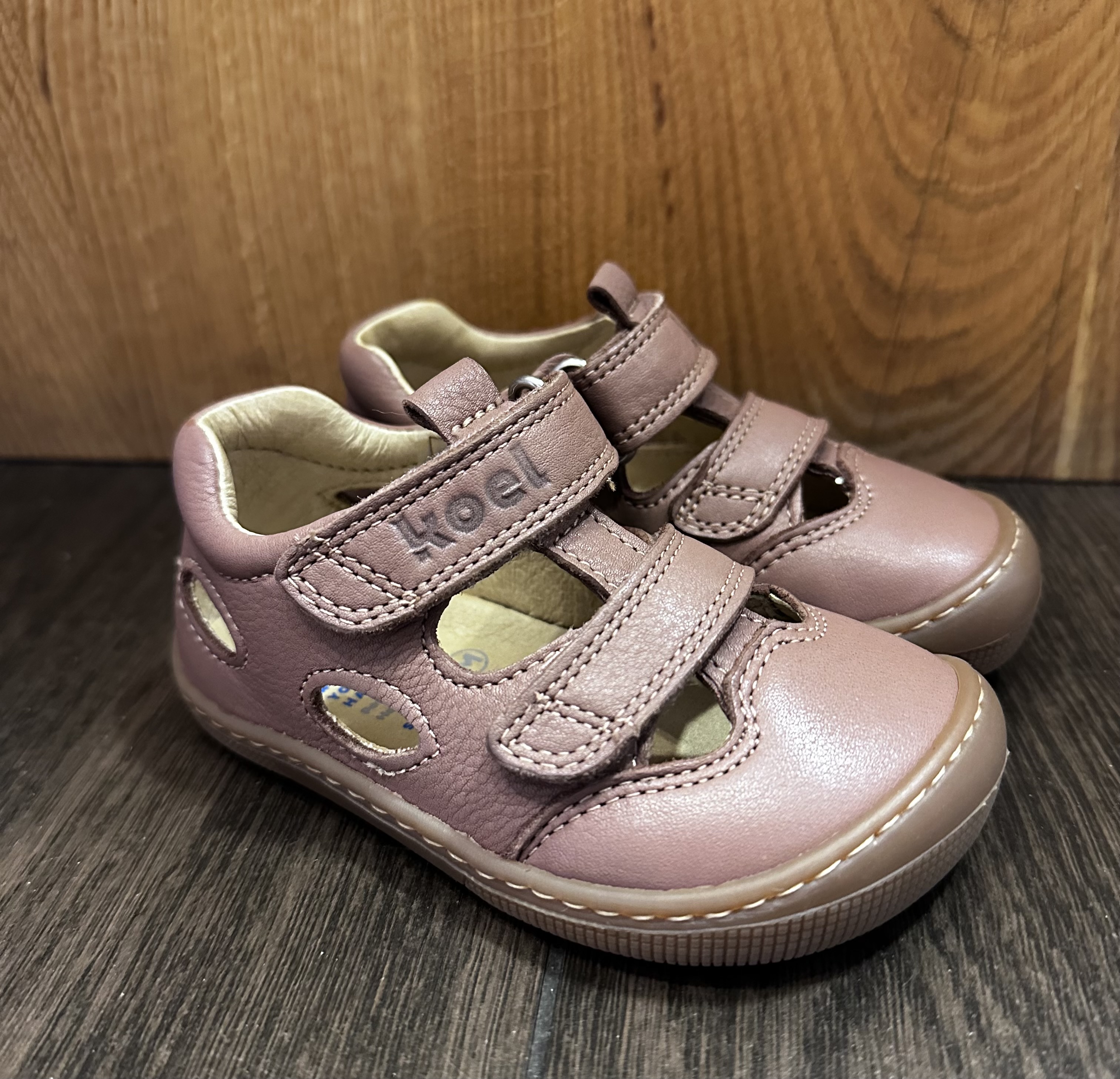 KOEL4kids - sandály Deen Nappa Old Pink Velikost obuvi: 29