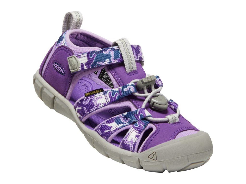 Keen Seacamp CNX camo/tillandsia purple Velikost obuvi: 24