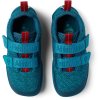 Lowcut knit shark blue red 1
