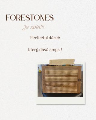 ✨ Máme doplněno! FORESTONES BOARDIE jsou zpět – krásné dřevěné podložky, které udělají radost a zároveň pomůžou tělu...