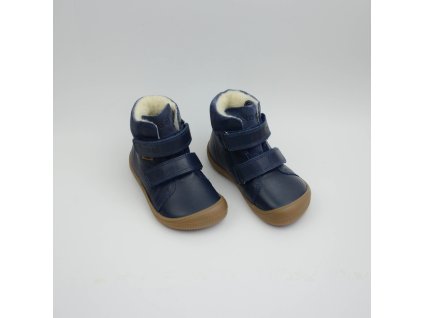 KOEL4KIDS EMIL NAPPA TEX MERINO BLUE - ZIMNÍ