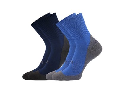 Ponožky Voxx Barefootik Froté 2 páry (tmavě modrá, světle modrá)