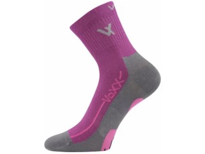 Ponožky dětské anatomicky tvarované BAREFOOTIK dívčí fialová