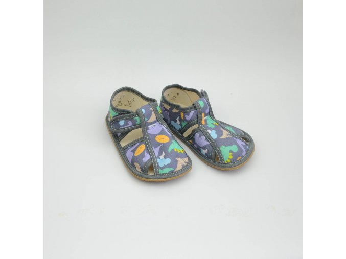 BABY BARE SHOES SLIPPERS DINO