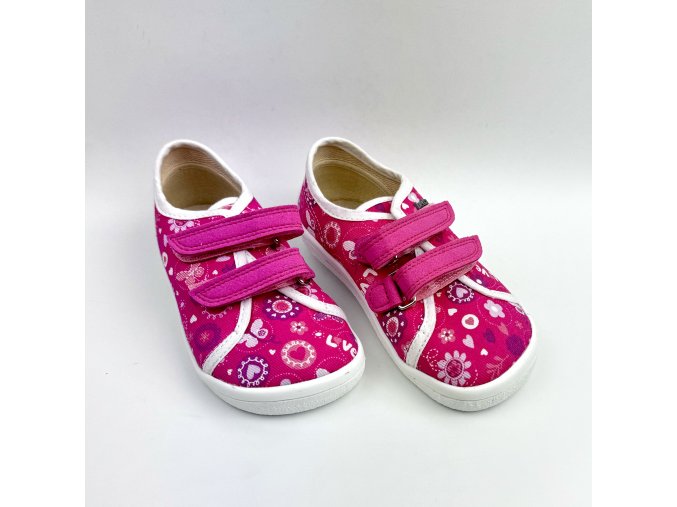 BEDA LOVE WHITE (BFN 170040/TEX/W) - TENISKY
