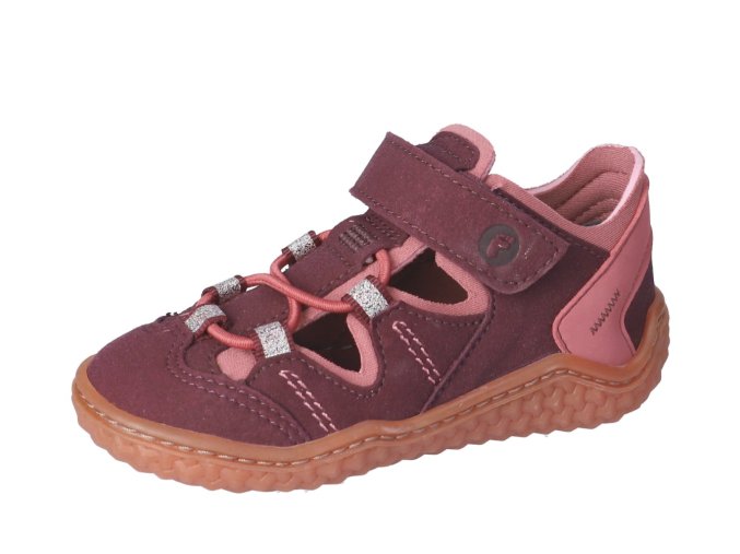 RICOSTA JEFF MERLOT/ROSEWOOD (504800102 - 380) - SANDÁLKY