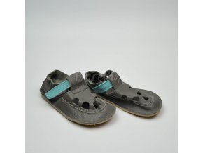 BABY BARE SHOES IO BLUE BEETLE SUMMER PERFORATION