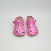 BABY BARE SHOES SLIPPERS PINK TEDDY