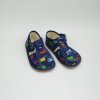 BABY BARE SHOES SLIPPERS NAVY CARS