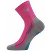 Ponožky dětské anatomicky tvarované BAREFOOTIK dívčí tmavě růžová