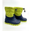 CRAVE SNOWSTORM navy/lime, dětské zateplené boty