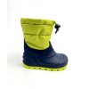 CRAVE SNOWSTORM navy/lime, dětské zateplené boty