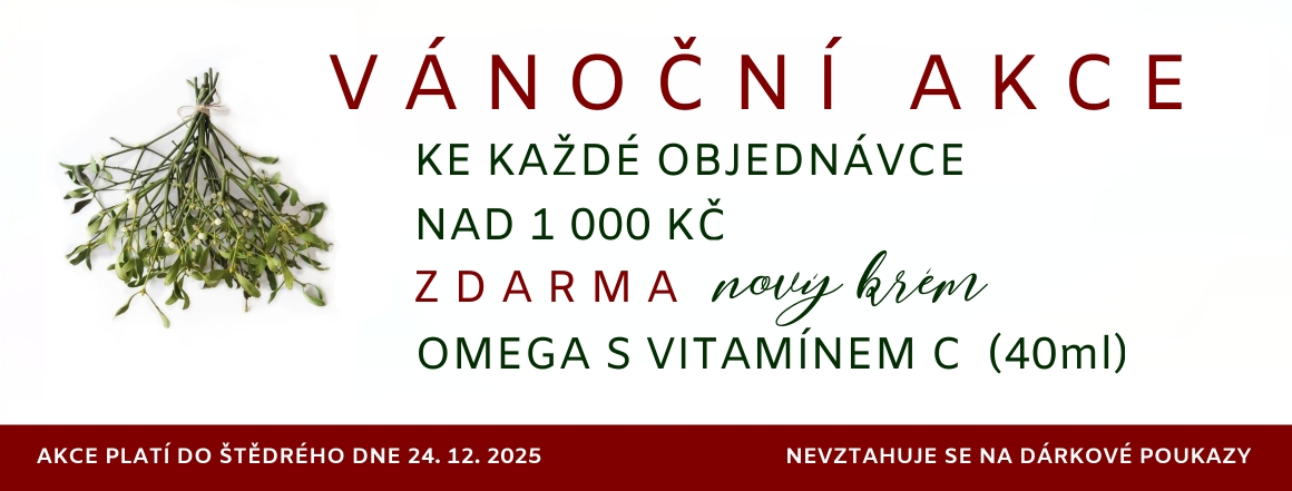 Vánoční akce - dárek při objednávce nad 1 000 Kč