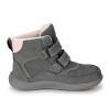 Bugga barefoot celoroční podzimní boty BUGGA KIVO Grey B00199-09 s membránou