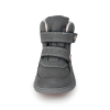 Bugga barefoot celoroční podzimní boty BUGGA KIVO Grey B00199-09 s membránou