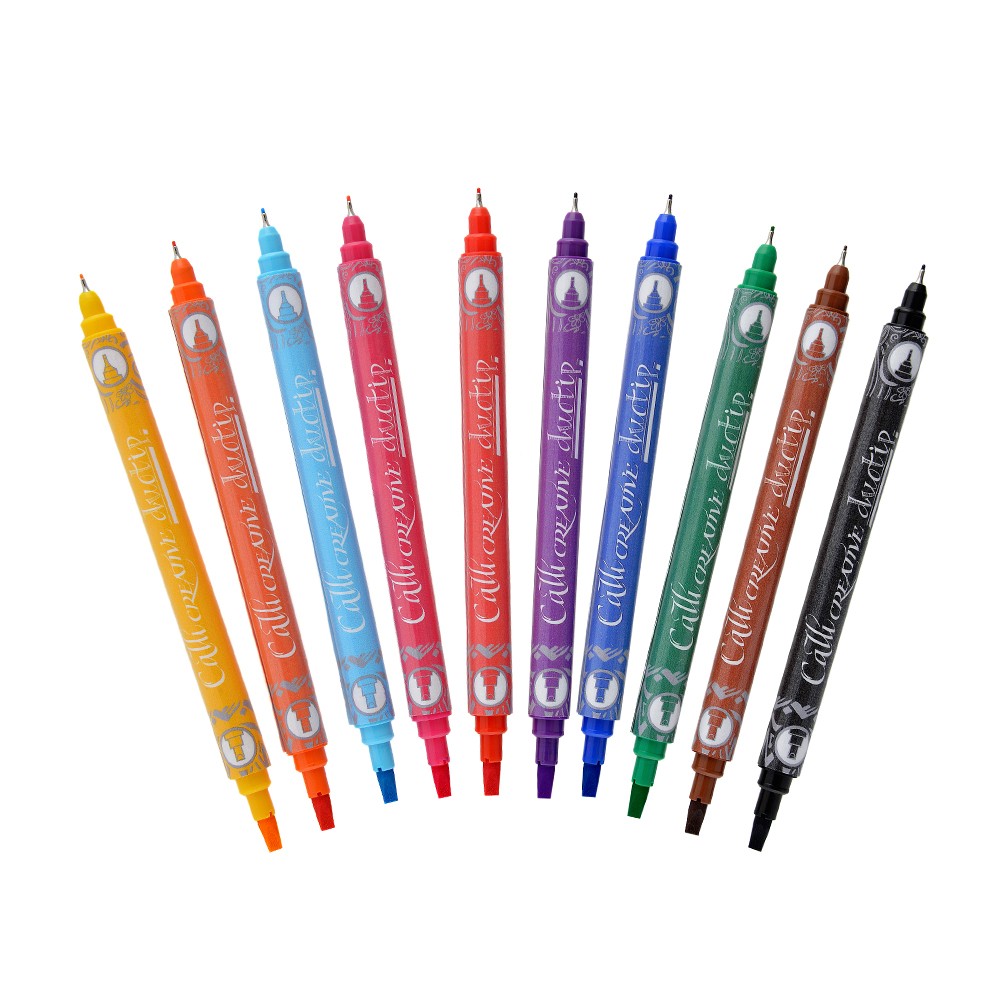 Manuscript kaligrafické fixy - 10ks - detail