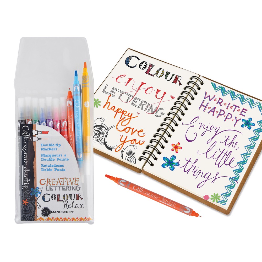 Manuscript kaligrafické fixy - 10ks