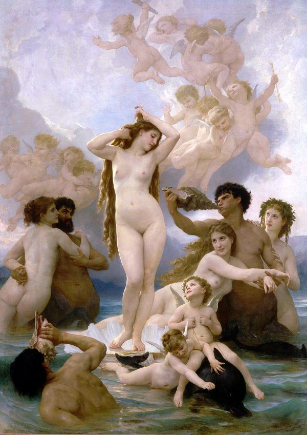 William-Adolphe Bouguereau – Zrození Venuše