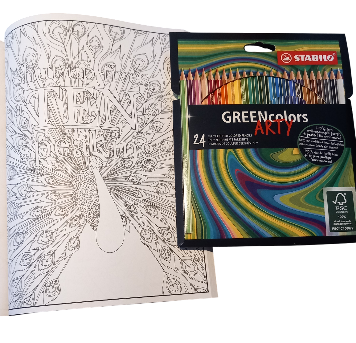 FuckOff I am still Coloring - antistresové omalovánky