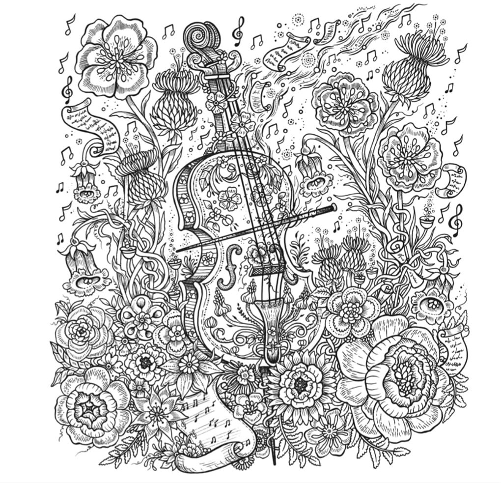 Flower Fantasy - Melpomeni Chatzipanagiotou - ilustrace
