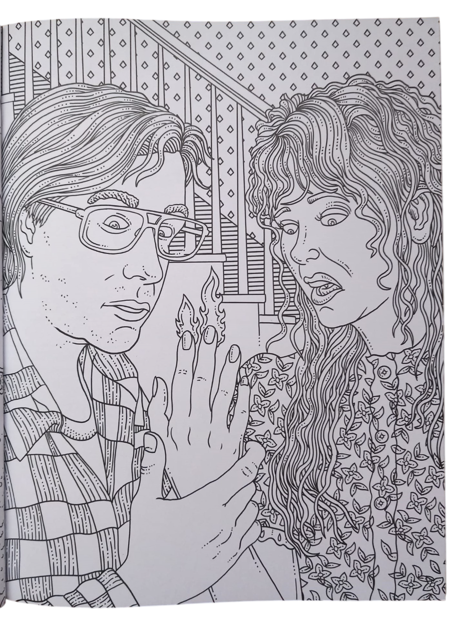 Beetlejuice omalovánky - ilustrace
