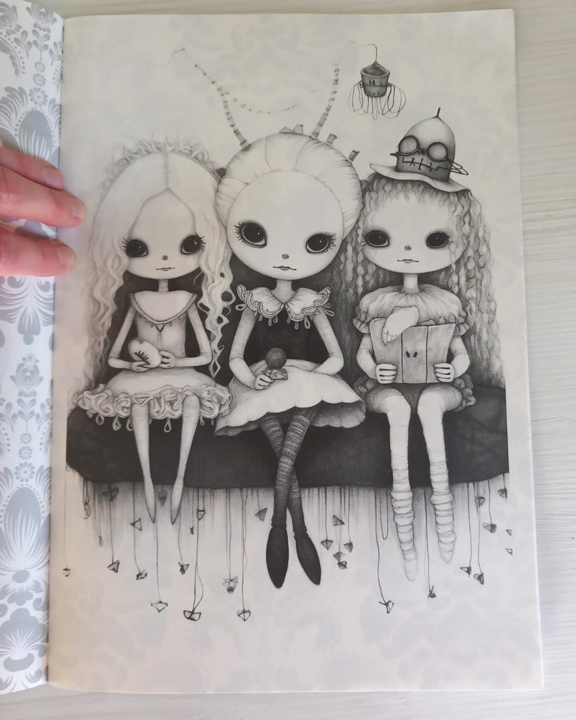Cute Creepy Dolls - ilustrace