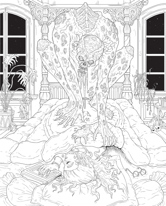Dark Art Nightmare - ilustrace