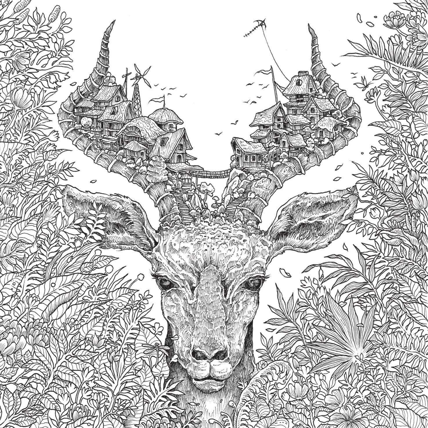 Worlds Within Wolrds - Kerby Rosanes - Ilustrace