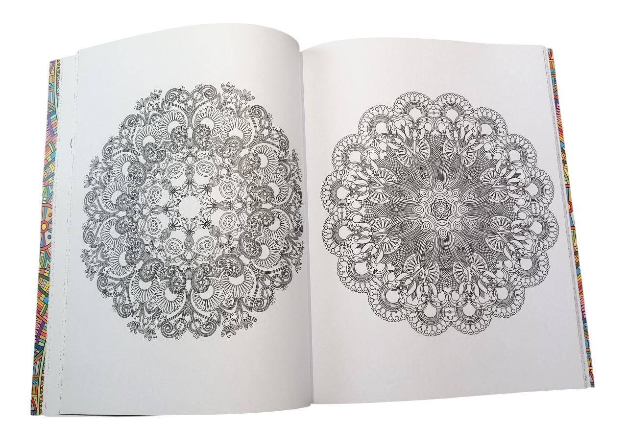 Mandaly z Mandalas Colouring Book