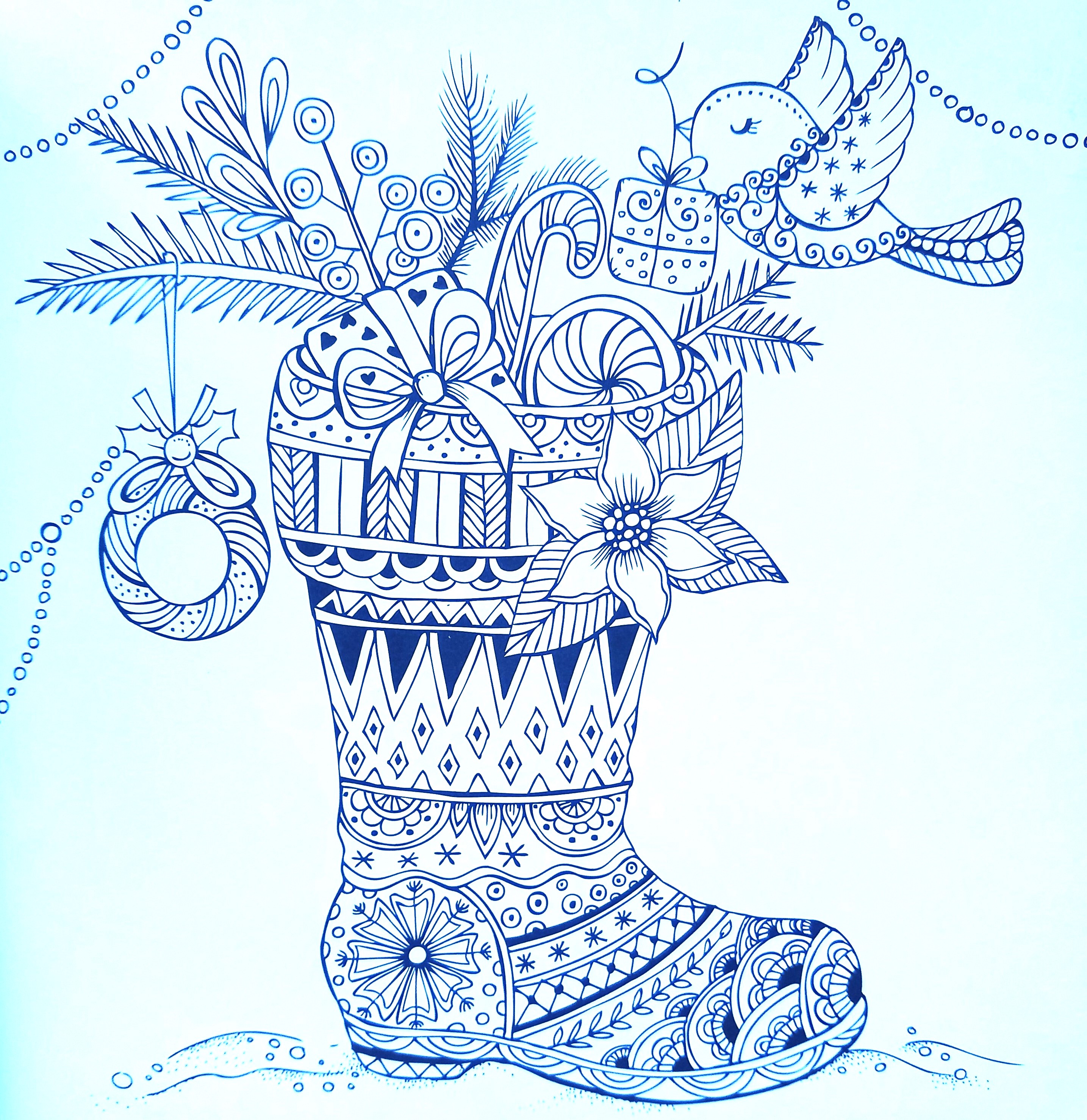 Mein Winterspaziergang - vánoční