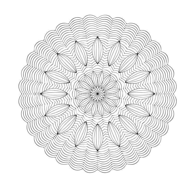 MettalicMandalas-Ilustrace