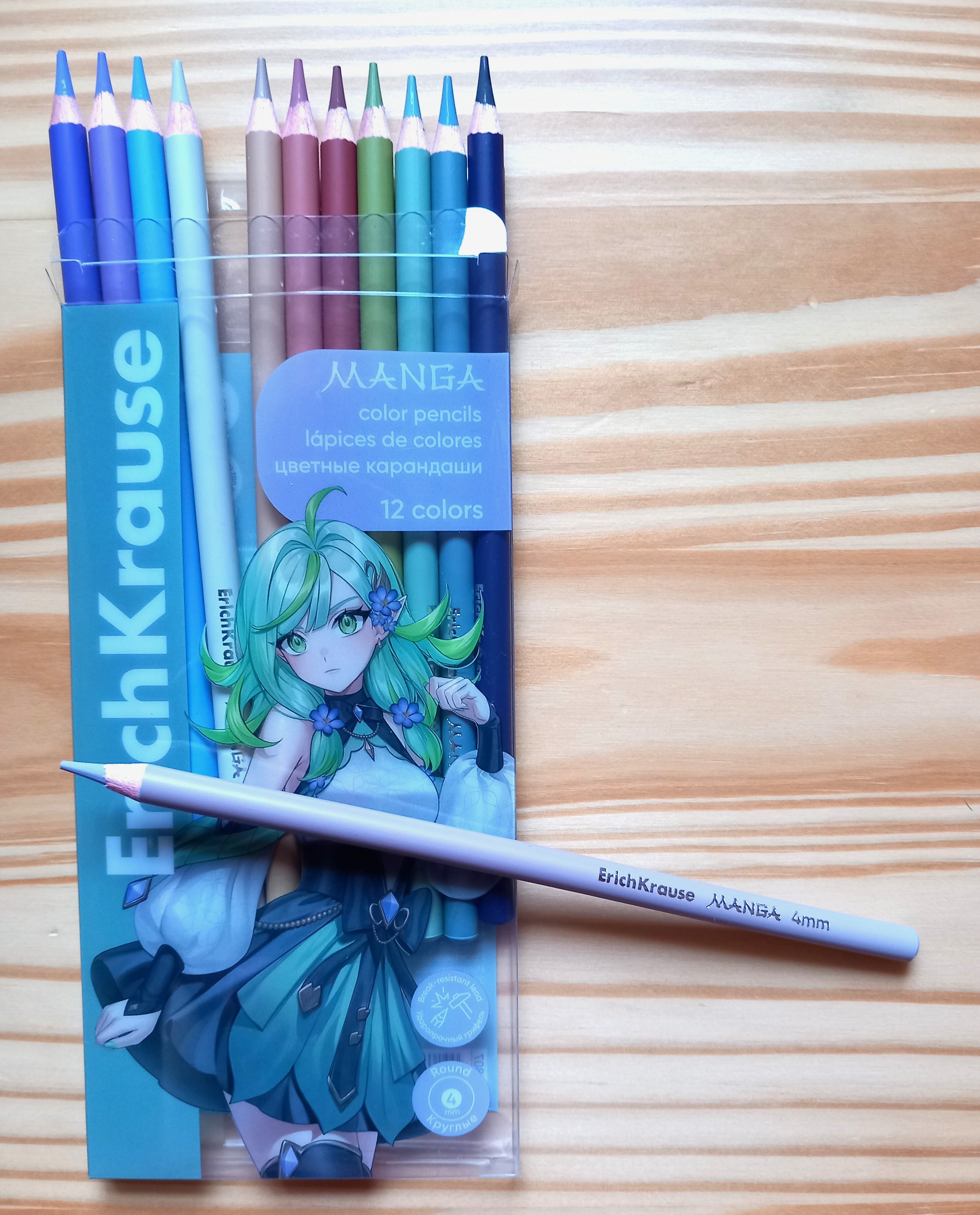 Manga pastelky Erich Krause