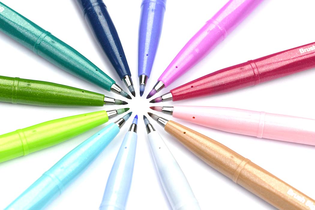 Pentel Touch barvy