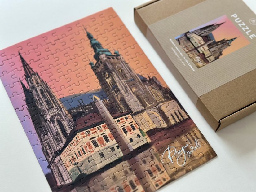 Autorské puzzle Katedrála svatého Víta Prague Secrets