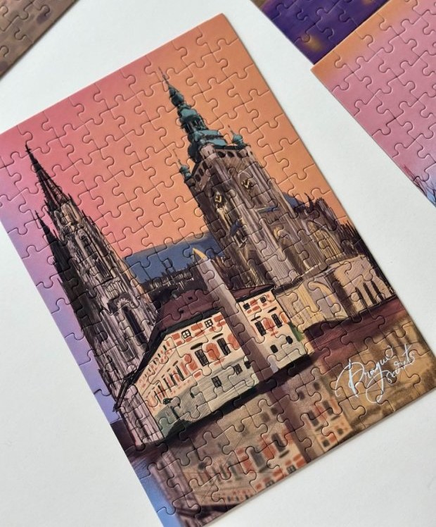 Autorské puzzle Katedrála svatého Víta Prague Secrets
