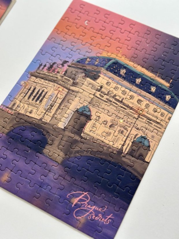 Autorské puzzle Národní divadlo  Prague Secrets