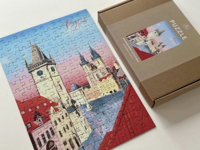 Autorské puzzle Staroměstské náměstí Prague Secrets