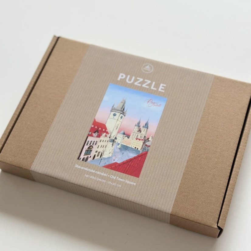 Autorské puzzle Staroměstské náměstí Prague Secrets