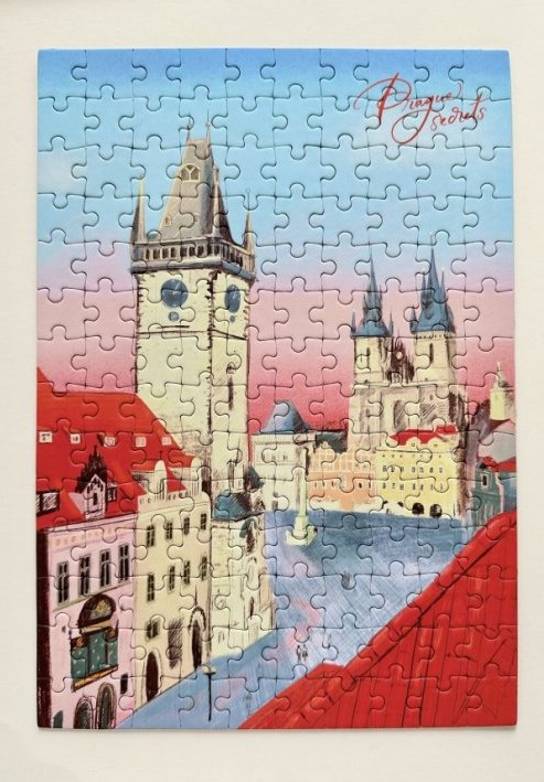 Autorské puzzle Staroměstké náměstí Prague Secrets