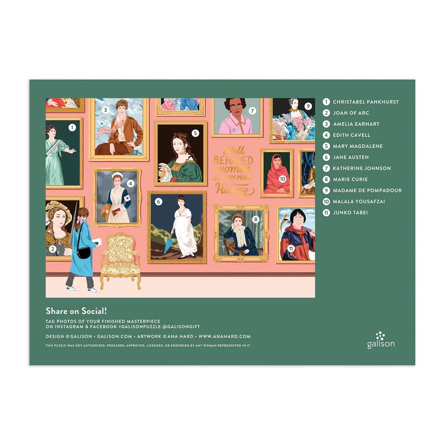 Herstory Museum Puzzle Galison