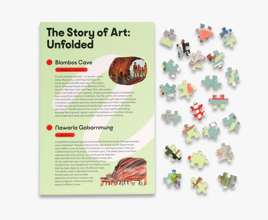 Puzzle The Story of Art in 1000 pieces