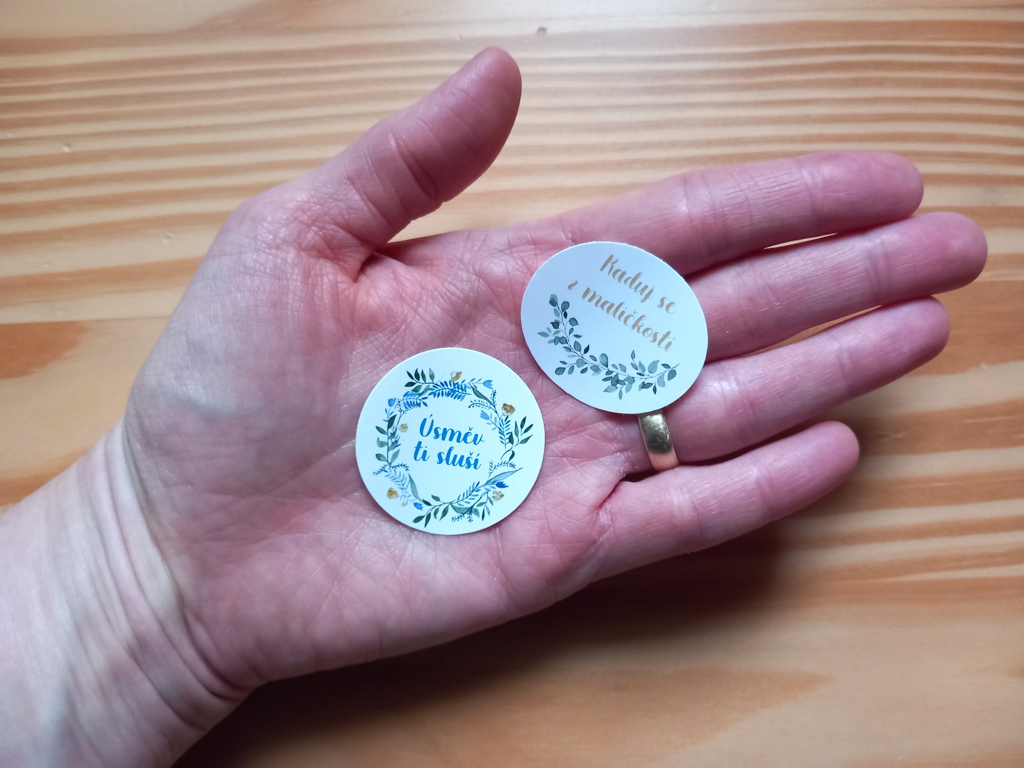 Motivacni samolepky archy Be Nice