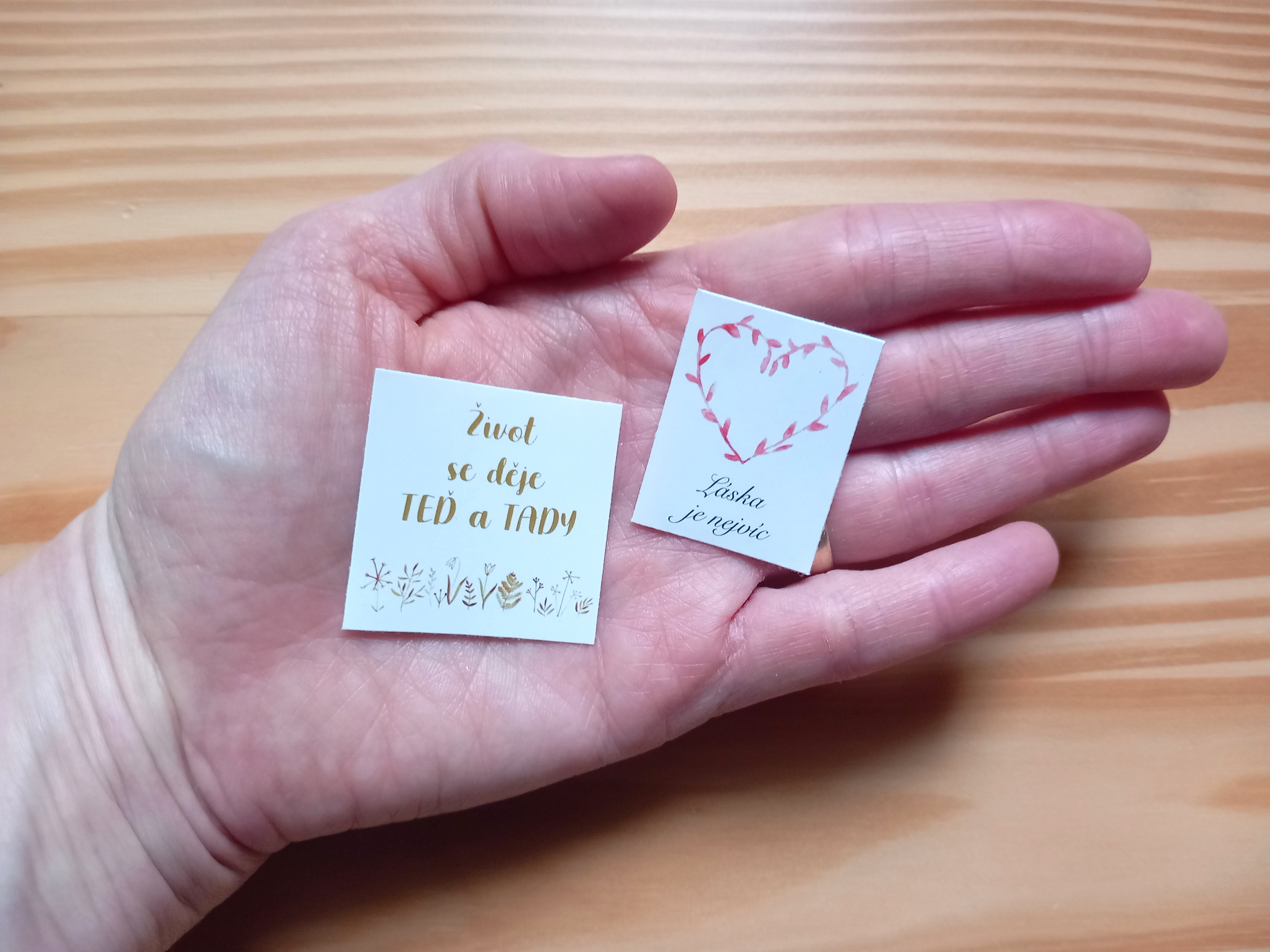 Motivacni samolepky kusove Be Nice