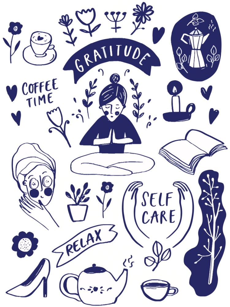 Samolepky Me Time - Be Nice