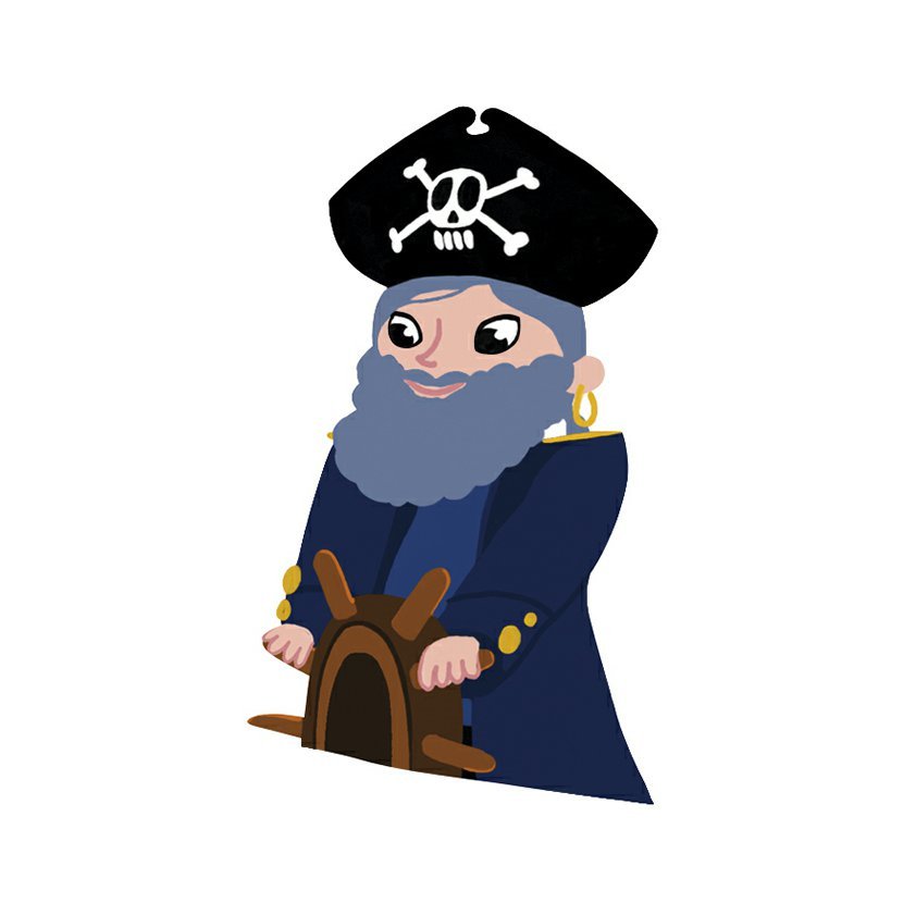 Příběhový sešit se samolepkami - pirati