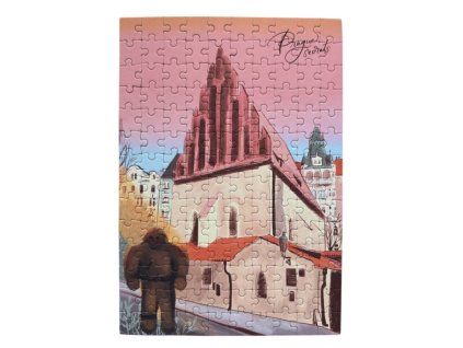 Golem a Staronova synagoga PragueSecrets