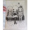 Grusel Puppen (Cute Creepy Dolls) - Omalovánky pro dospělé