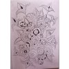 Colouring book Květiny 4
