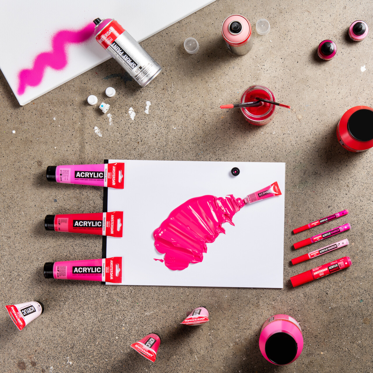 10 tipov, ako začať s akrylovými farbami: Príručka pre začiatočníkov