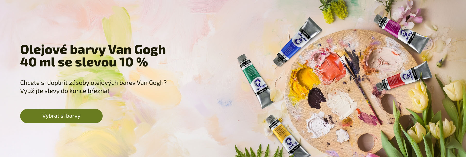 Olejové barvy Van Gogh - Sleva 10 %